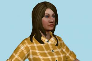 Gretchen Peregrine DR2, Dead-Rising-2, woman, female, girl, people, human, character